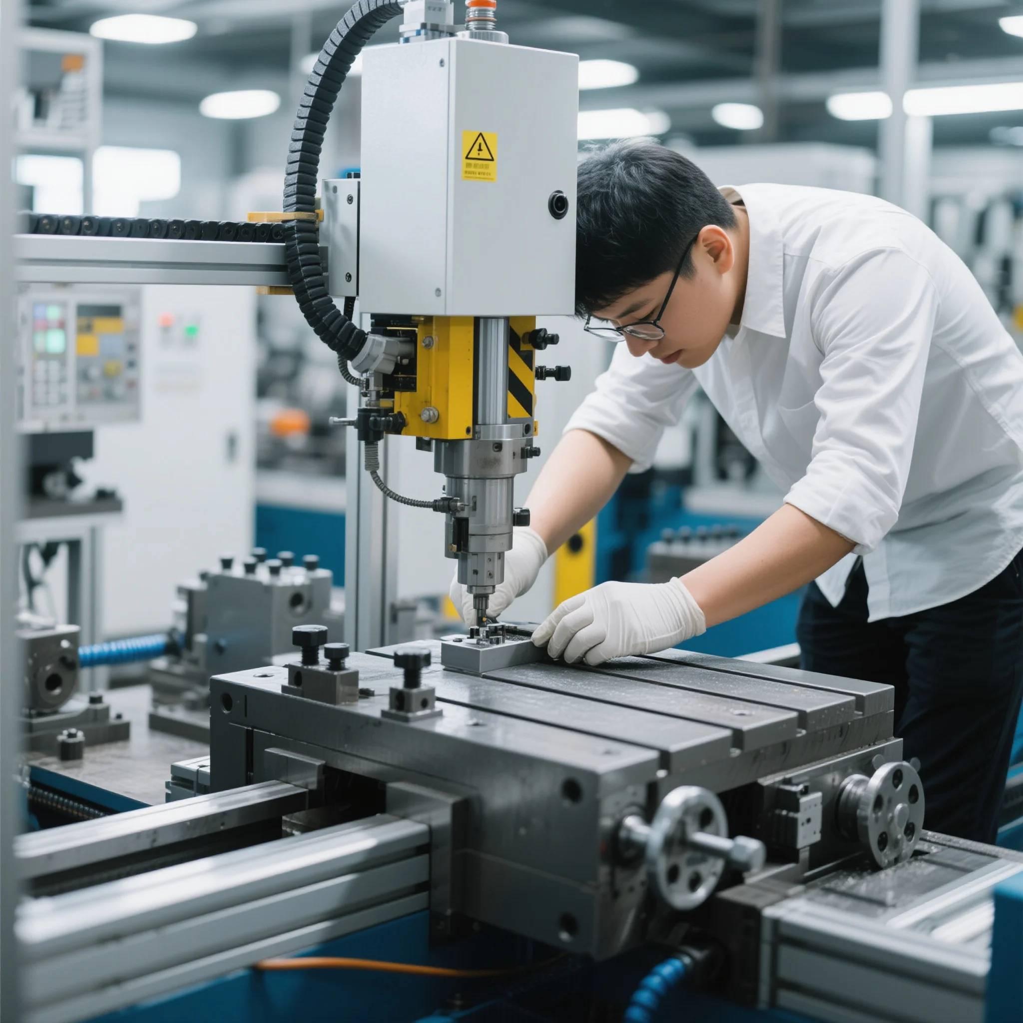 精密加工设备展示